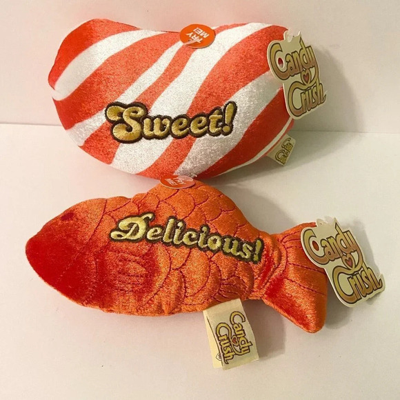 2014 Candy Crush Saga Plush Musical Sweet and Delicious 6 Inch  Stuffed Toys - Picture 1 of 10